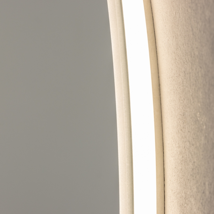 Brilagi - LED Bathroom Mirror BERNATE LED/19W/230V Ø 60 cm silver IP44 CRI 90 dimmable + CCT