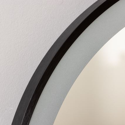 Brilagi - CANZO LED Bathroom Mirror LED/25W/230V 50x80 cm Black IP44 CRI 90 Dimmable + CCT