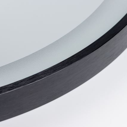 Brilagi - CANZO LED Bathroom Mirror LED/25W/230V 50x80 cm Black IP44 CRI 90 Dimmable + CCT