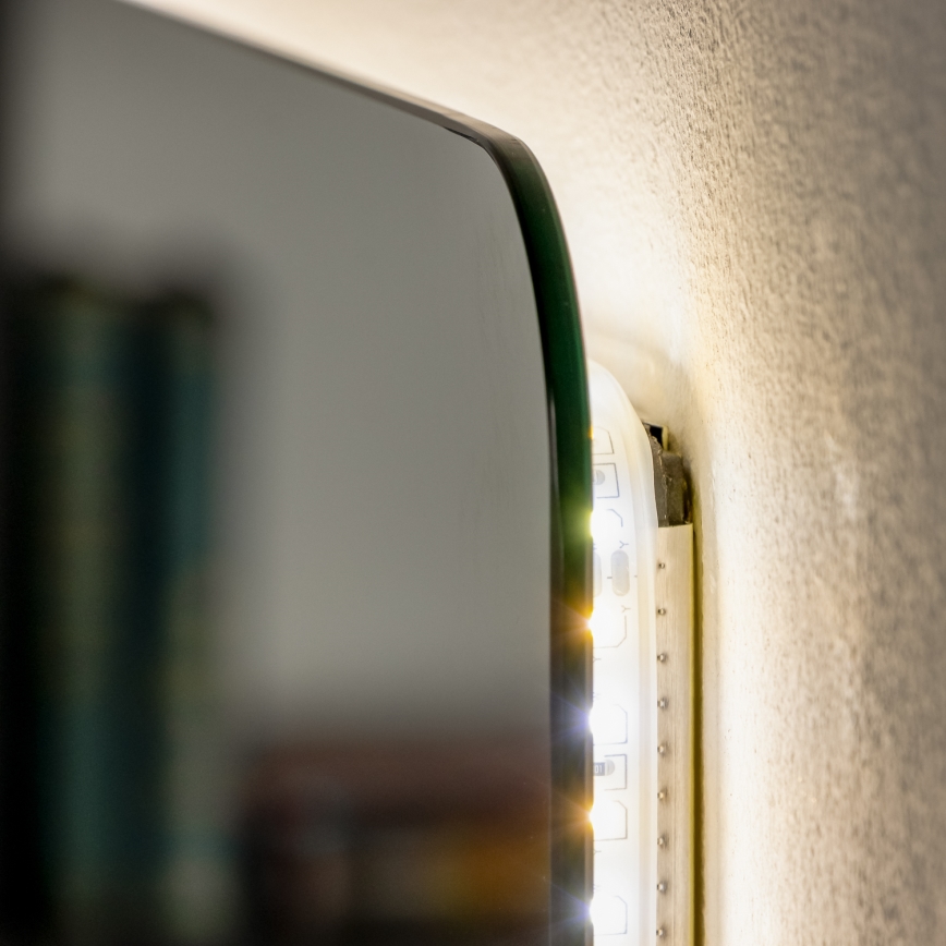 Brilagi - LED Bathroom Mirror COMO LED/24W/230V 60x60 cm IP44 CRI 90 dimmable + CCT