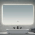 Brilagi - LED Bathroom Mirror COMO LED/28W/230V 60x80 cm IP44 CRI 90 dimmable + CCT