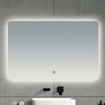 Brilagi - LED Bathroom Mirror COMO LED/28W/230V 60x80 cm IP44 CRI 90 dimmable + CCT