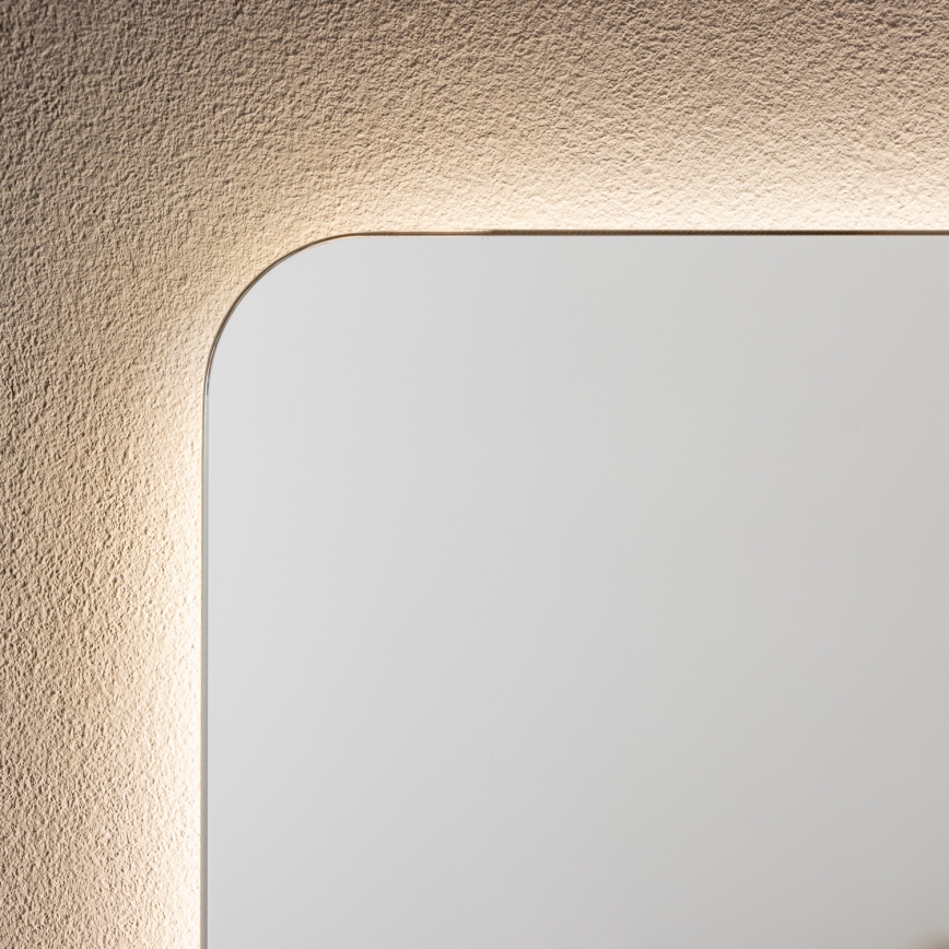 Brilagi - LED Bathroom Mirror COMO LED/28W/230V 60x80 cm IP44 CRI 90 dimmable + CCT