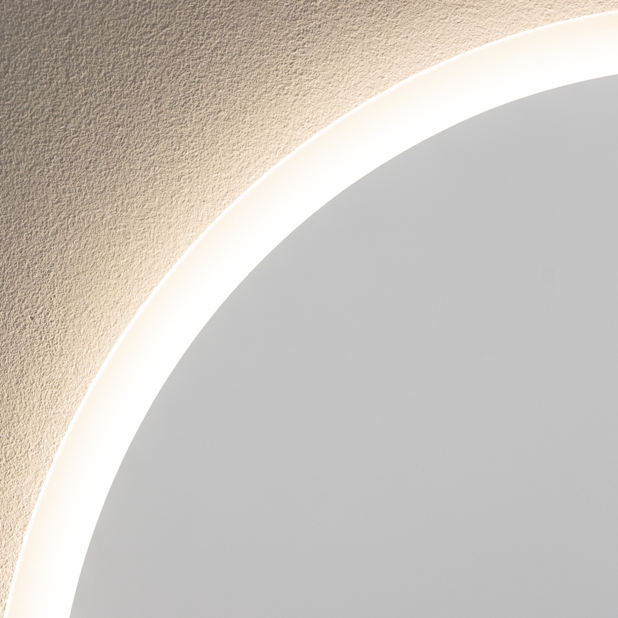 Brilagi - CUNEO LED Bathroom Mirror, 19W/230V, Ø 60 cm, IP44, CRI 90, Dimmable + CCT