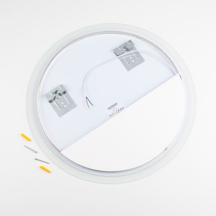 Brilagi - CUNEO LED Bathroom Mirror, 19W/230V, Ø 60 cm, IP44, CRI 90, Dimmable + CCT