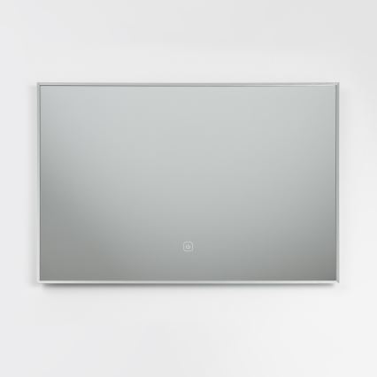 Brilagi - LED Bathroom Mirror DESIO LED/20W/230V 40x60 cm Silver IP44 CRI 90 Dimmable + CCT