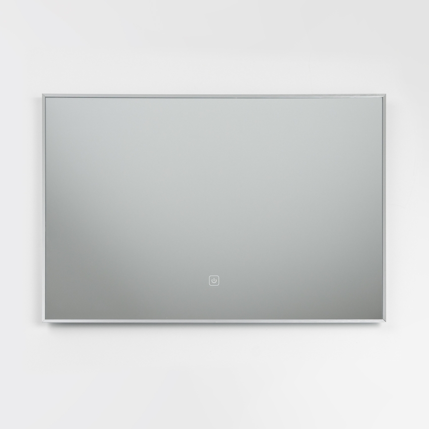 Brilagi - LED Bathroom Mirror DESIO LED/20W/230V 40x60 cm Silver IP44 CRI 90 Dimmable + CCT