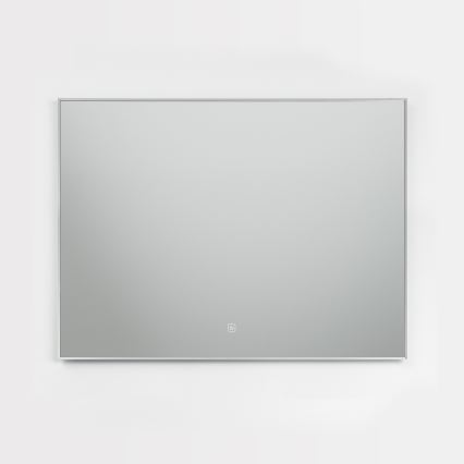 Brilagi - LED Bathroom Mirror DESIO LED/28W/230V 60x80 cm silver IP44 CRI 90 dimmable + CCT
