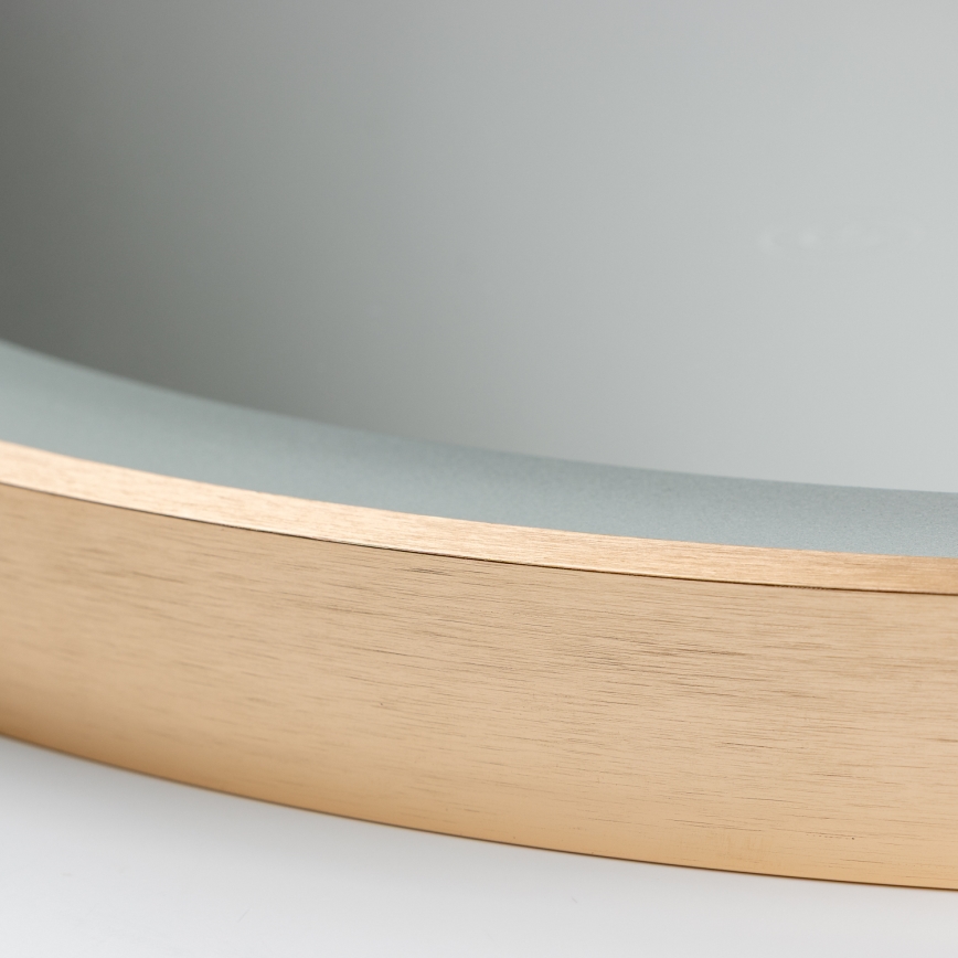 Brilagi - ERBA LED Bathroom Mirror LED/25W/230V 50x80 cm Gold IP44 CRI 90 Dimmable + CCT