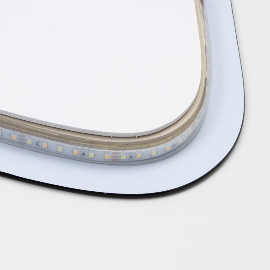 Brilagi - GOCCIA LED Bathroom Mirror LED/19W/230V 67x50 cm IP44 CRI 90 dimmable + CCT