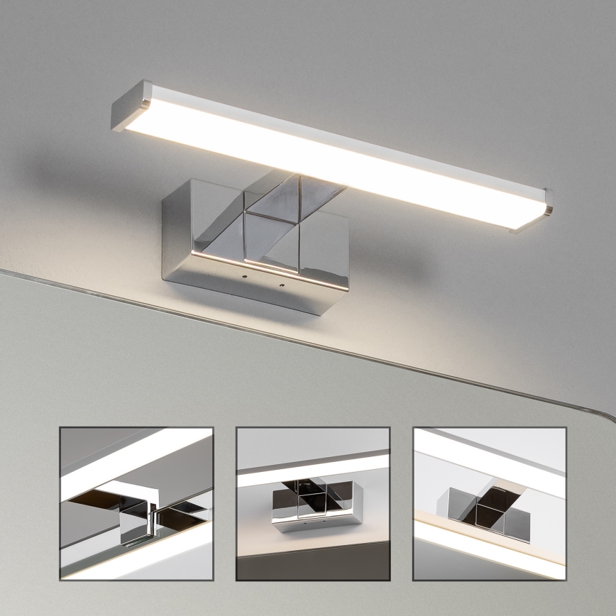 Brilagi - LED Bathroom Mirror Light 3-in-1 VESTRA LED/6W/230V 30 cm IP44 polished chrome