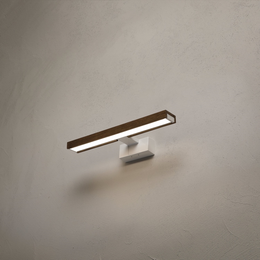 BRILAGI - 3-in-1 WOODY MIRROR LED Bathroom Mirror Light LED/8W/230V 40 cm IP44 white/oak