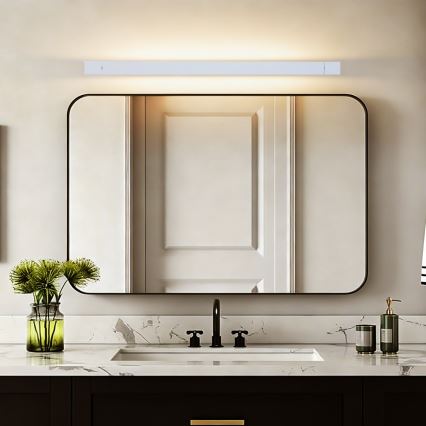BRILAGI - AQUA LINE LED Bathroom Mirror Light, 20W/230V, 80 cm, IP44, White, CRI 90