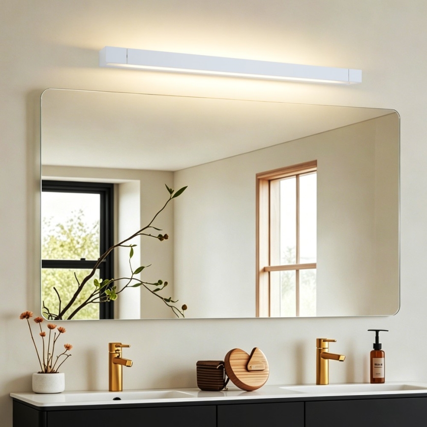 BRILAGI - AQUA LINE LED Bathroom Mirror Light, 20W/230V, 80 cm, IP44, White, CRI 90