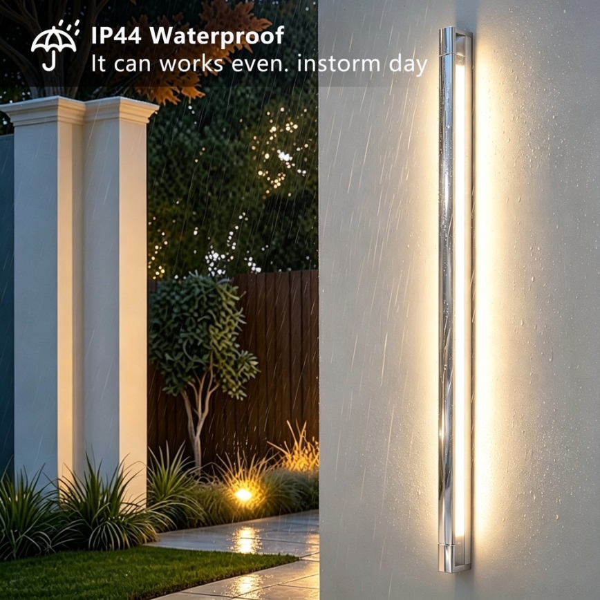 BRILAGI - AQUA LINE LED Bathroom Mirror Light LED/36W/230V 120 cm IP44 Polished Chrome CRI 90