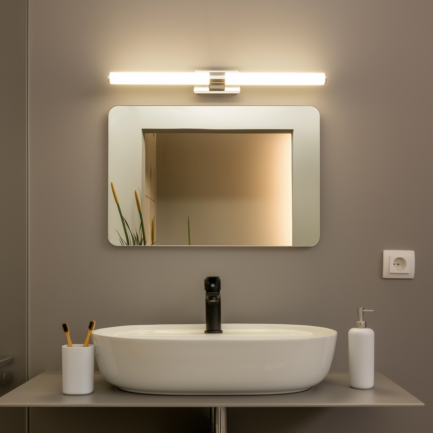 Brilagi - DIANA LED Bathroom Mirror Light, 10W/230V, 60 cm, IP44, Polished Chrome
