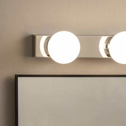 Brilagi - LED Bathroom Mirror Light HOLLYWOOD 4xLED/3W/230V 53 cm IP44 Polished Chrome