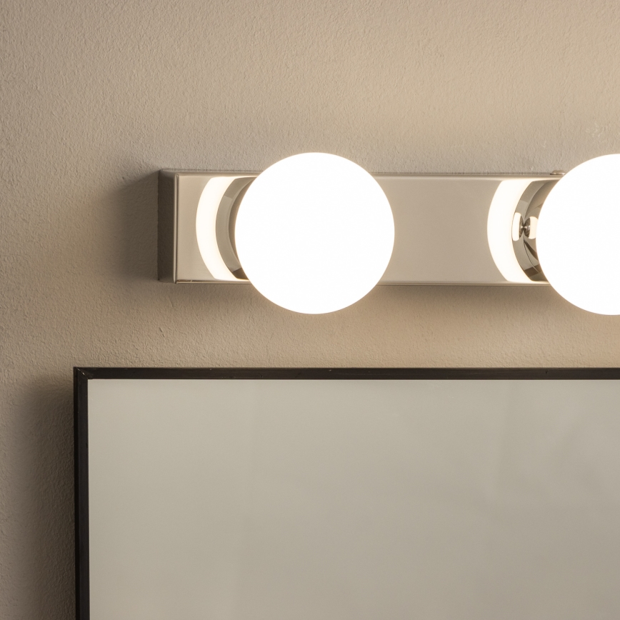 Brilagi - LED Bathroom Mirror Light HOLLYWOOD 4xLED/3W/230V 53 cm IP44 Polished Chrome