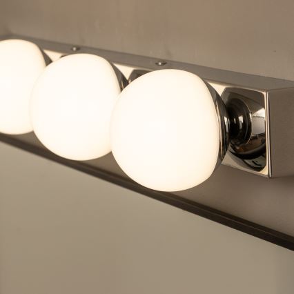 Brilagi - LED Bathroom Mirror Light HOLLYWOOD 4xLED/3W/230V 53 cm IP44 Polished Chrome
