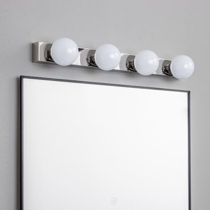 Brilagi - LED Bathroom Mirror Light HOLLYWOOD 4xLED/3W/230V 53 cm IP44 Polished Chrome