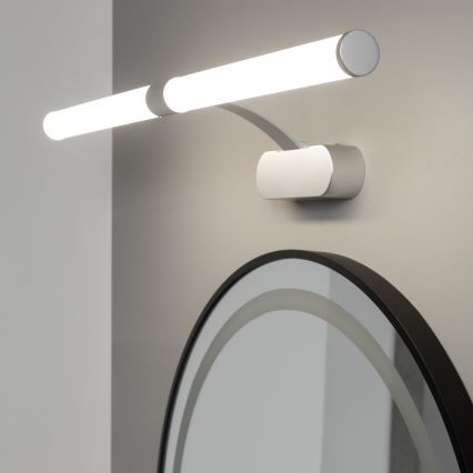 Brilagi - LED Bathroom Mirror Light 2-in-1 TUBEO LED/8W/230V 60 cm IP44 silver