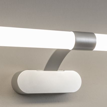 Brilagi - LED Bathroom Mirror Light 2-in-1 TUBEO LED/8W/230V 60 cm IP44 silver