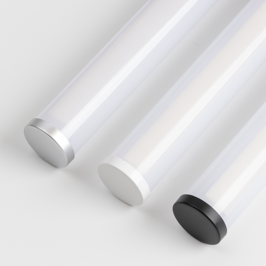 Brilagi - LED Bathroom Mirror Light 2-in-1 TUBEO LED/8W/230V 60 cm IP44 silver