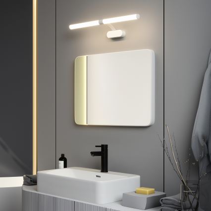 Brilagi - TUBEO 2-in-1 LED Bathroom Mirror Light, 8W, 230V, 60 cm, IP44, White
