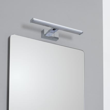 Brilagi - VESTRA 3-in-1 LED Bathroom Mirror Light LED/8W/230V, 40 cm, IP44, Polished Chrome