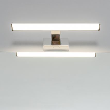 Brilagi - VESTRA 3-in-1 LED Bathroom Mirror Light LED/8W/230V, 40 cm, IP44, Polished Chrome