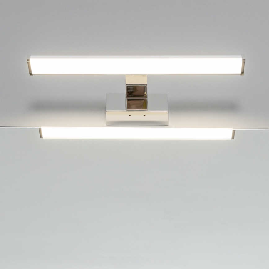 Brilagi - VESTRA 3-in-1 LED Bathroom Mirror Light LED/8W/230V, 40 cm, IP44, Polished Chrome