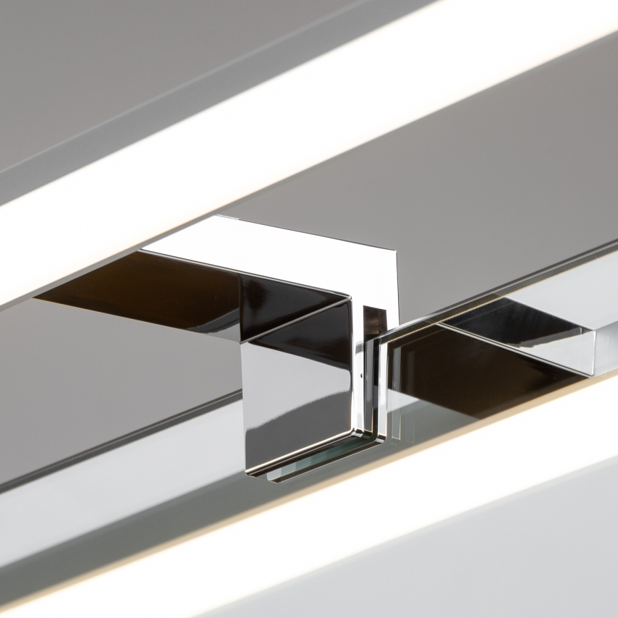 Brilagi - VESTRA 3-in-1 LED Bathroom Mirror Light LED/8W/230V, 40 cm, IP44, Polished Chrome