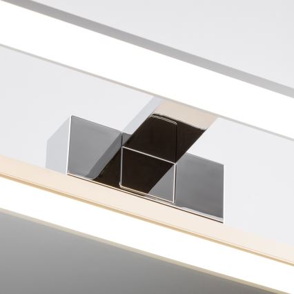Brilagi - VESTRA 3-in-1 LED Bathroom Mirror Light LED/8W/230V, 40 cm, IP44, Polished Chrome