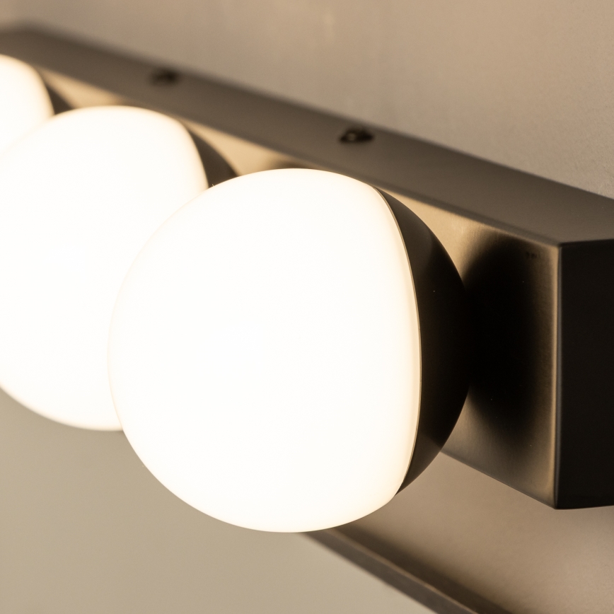Brilagi - HOLLYWOOD LED Bathroom Mirror Light 4xLED/3W/230V 53 cm IP44 Black