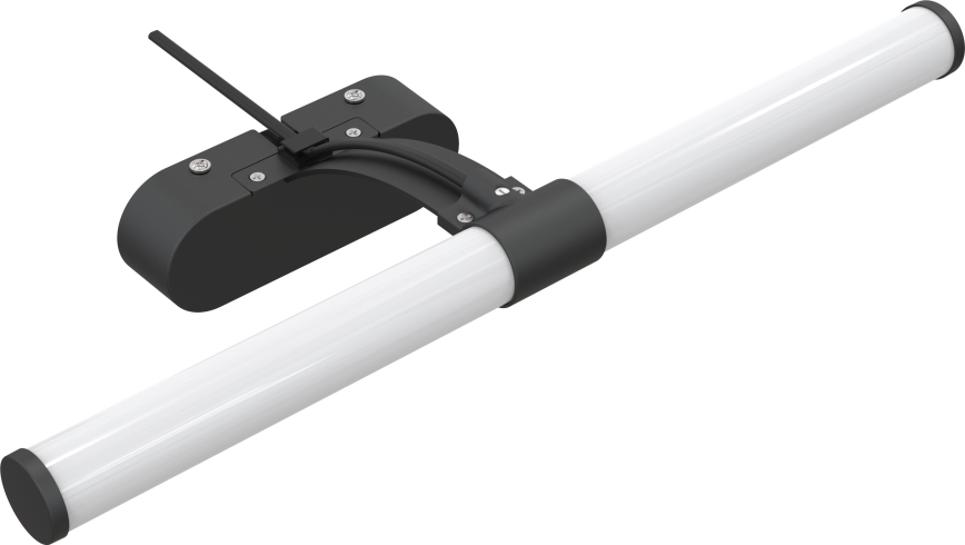 Brilagi - LED Bathroom mirror lighting TUBEO LED/6W/230V 40 cm IP44 black