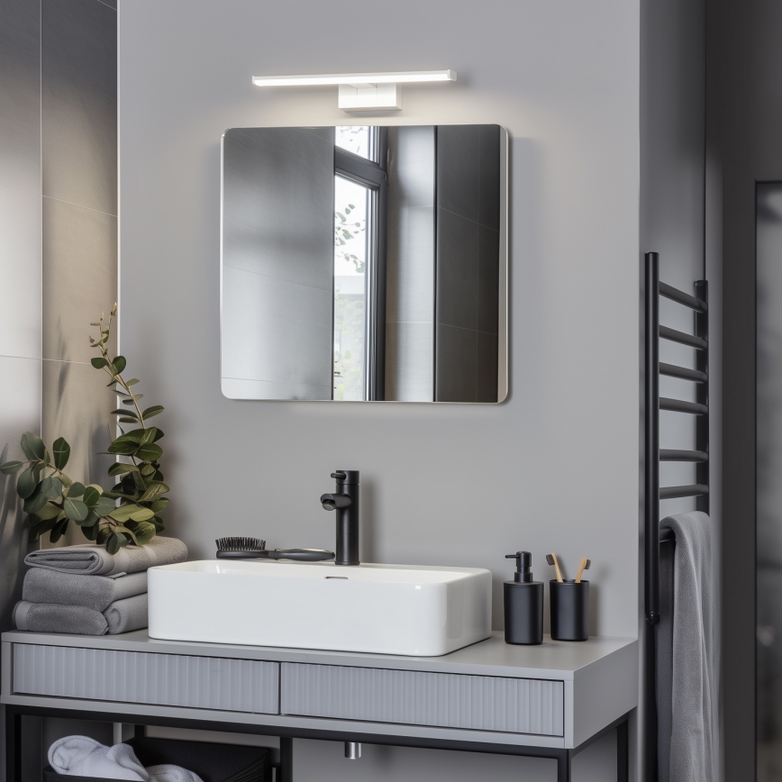 Brilagi - VESTRA 3-in-1 LED Bathroom Mirror Light, 8W/230V, 40 cm, IP44, White