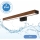Brilagi - LED Bathroom mirror lighting WOODY MIRROR LED/12W/230V 60 cm IP44 oak cherry/black