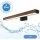 Brilagi - LED Bathroom mirror lighting WOODY MIRROR LED/12W/230V 60 cm IP44 oak walnut/black