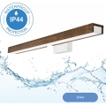 Brilagi - LED Bathroom mirror lighting WOODY MIRROR LED/12W/230V 60 cm IP44 oak/white