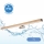 Brilagi - LED Bathroom mirror lighting WOODY MIRROR LED/15W/230V 90 cm IP44 oak/shiny chrome