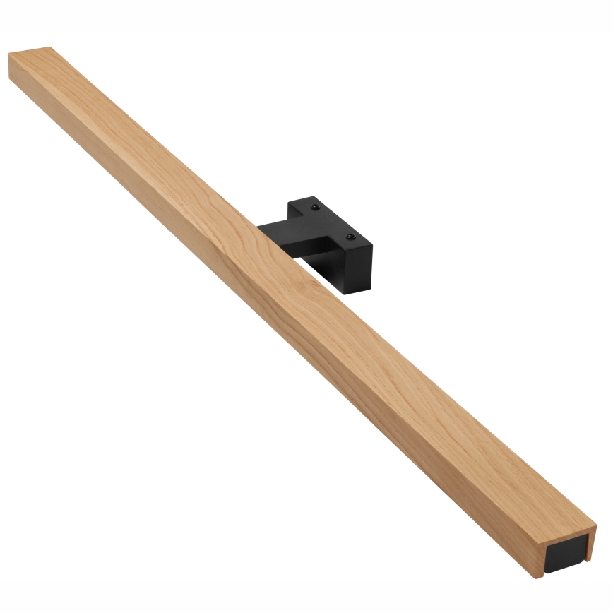 Brilagi - LED Bathroom mirror lighting WOODY MIRROR LED/15W/230V 90 cm IP44 oak/black