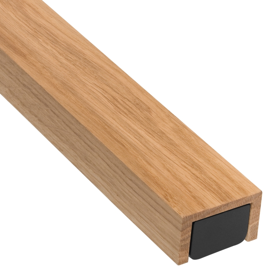 Brilagi - LED Bathroom mirror lighting WOODY MIRROR LED/15W/230V 90 cm IP44 oak/black