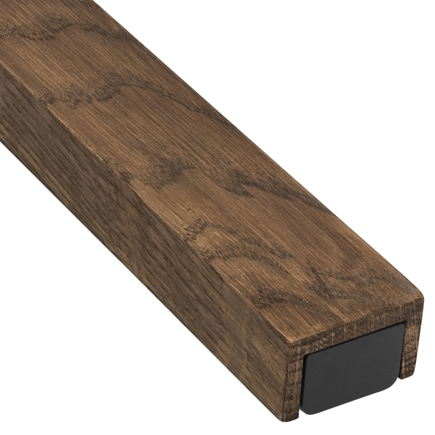 Brilagi - LED Bathroom mirror lighting WOODY MIRROR LED/15W/230V 90 cm IP44 oak walnut/black