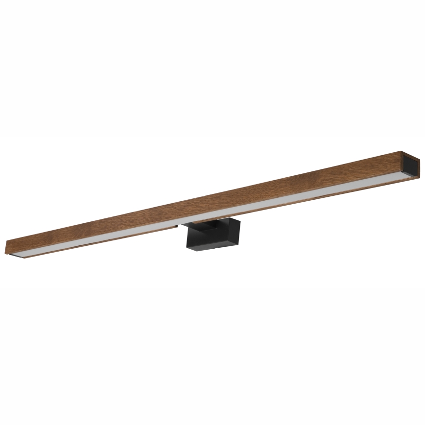 Brilagi - LED Bathroom mirror lighting WOODY MIRROR LED/15W/230V 90 cm IP44 oak cherry/black