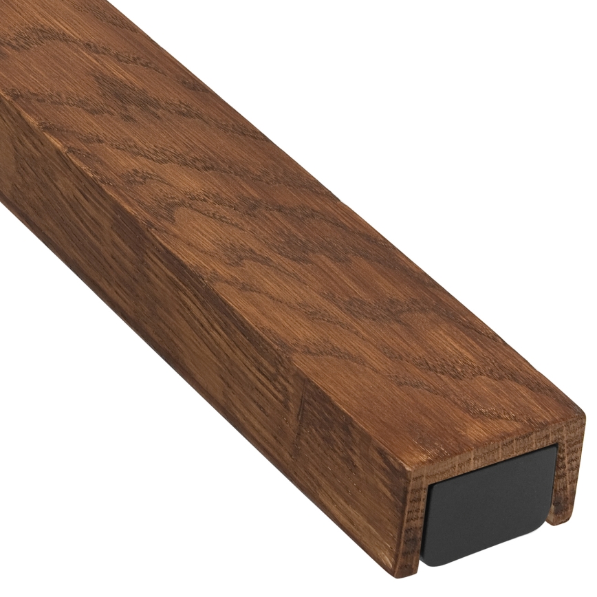 Brilagi - LED Bathroom mirror lighting WOODY MIRROR LED/15W/230V 90 cm IP44 oak cherry/black