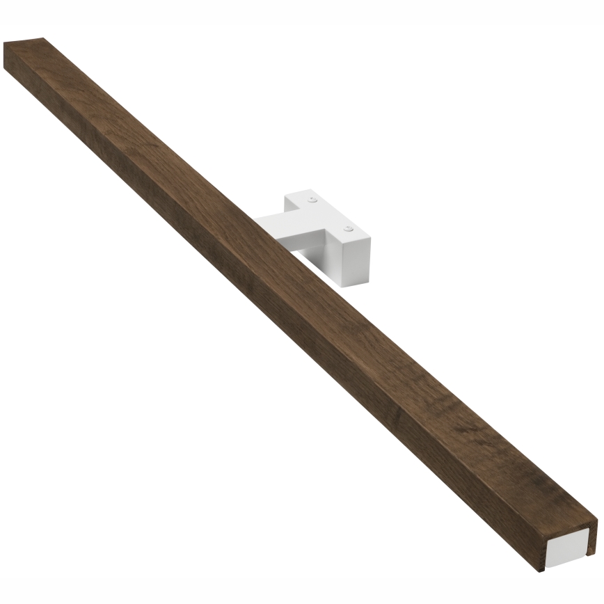 Brilagi - LED Bathroom mirror lighting WOODY MIRROR LED/15W/230V 90 cm IP44 oak walnut/white