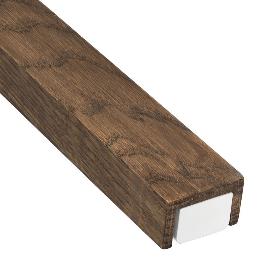 Brilagi - LED Bathroom mirror lighting WOODY MIRROR LED/15W/230V 90 cm IP44 oak walnut/white