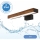 Brilagi - LED Bathroom mirror lighting WOODY MIRROR LED/8W/230V 40 cm IP44 oak cherry/black