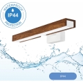 Brilagi - LED Bathroom mirror lighting WOODY MIRROR LED/8W/230V 40 cm IP44 oak cherry/white