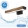 Brilagi - LED Bathroom mirror lighting WOODY MIRROR LED/8W/230V 40 cm IP44 oak walnut/black